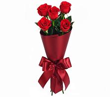 Букет 5 Красных роз Эдлесс Лав в Волхове