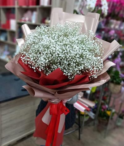 Букет цветов из: Гипсофила в Волхове