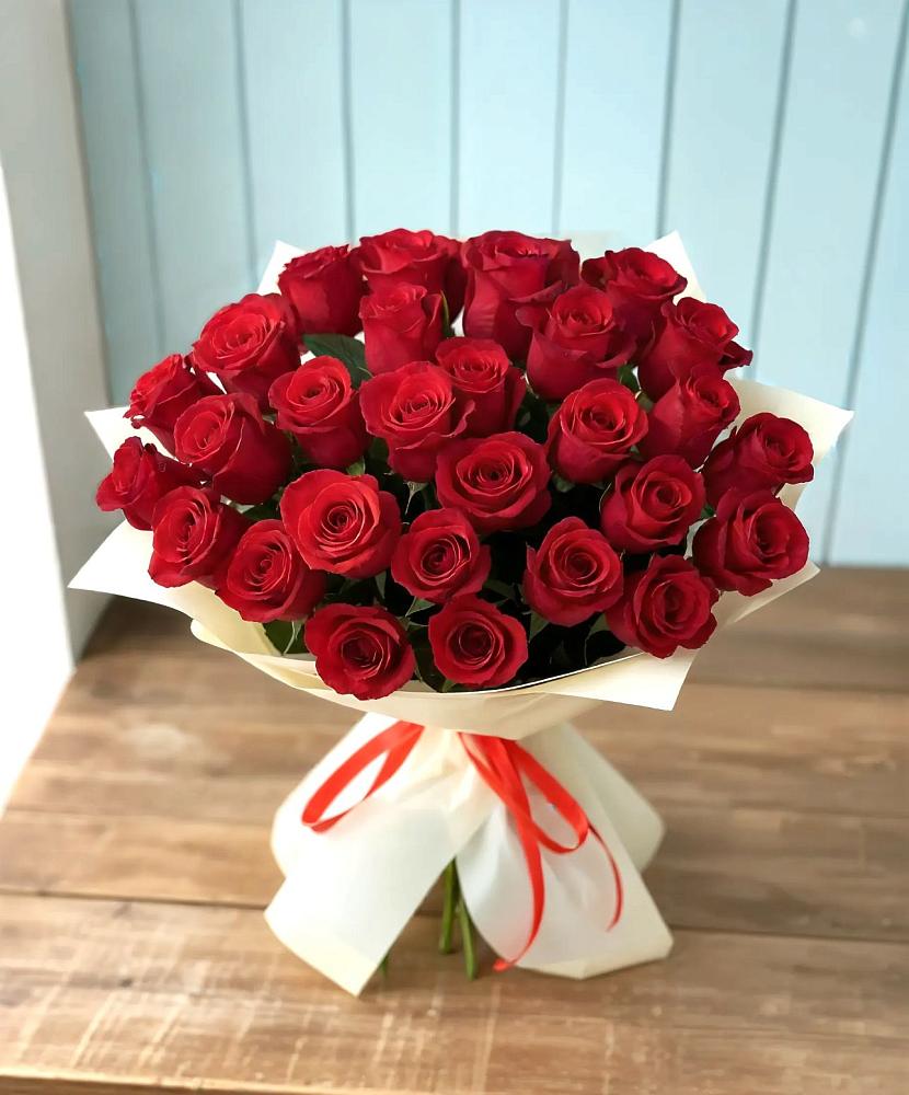 Букет 29 Красных роз в Волхове