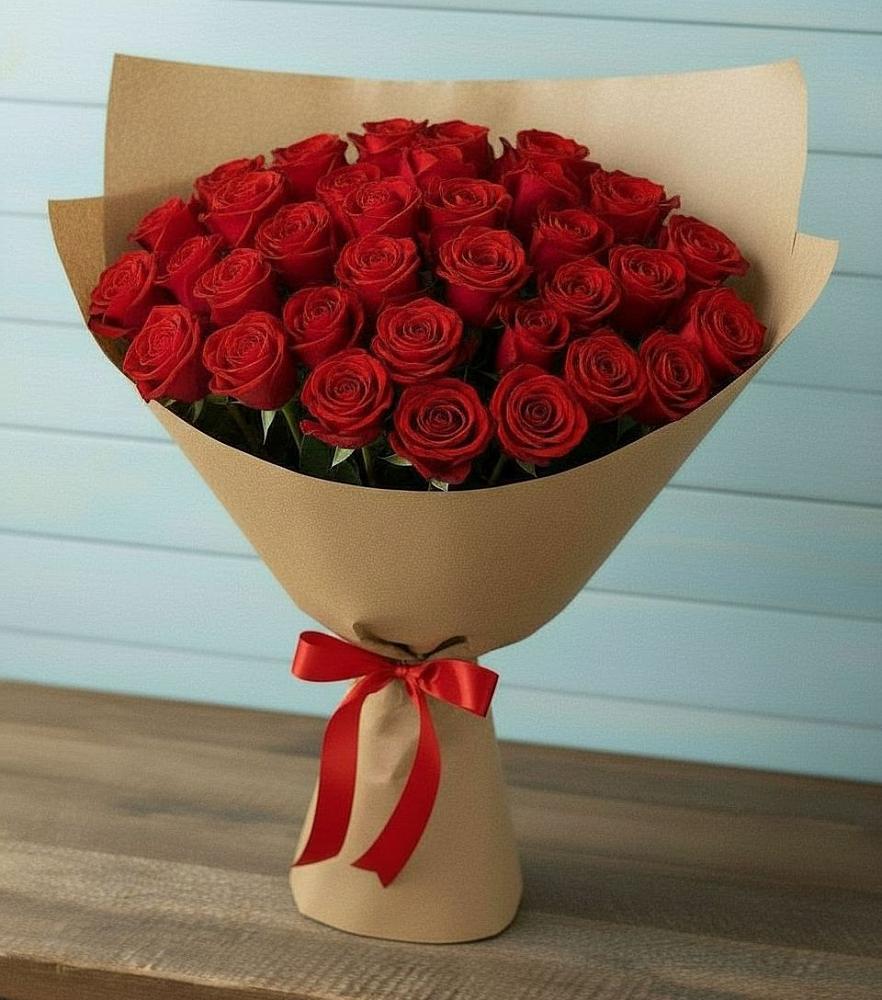 Букет Красные розы Милано в Волхове
