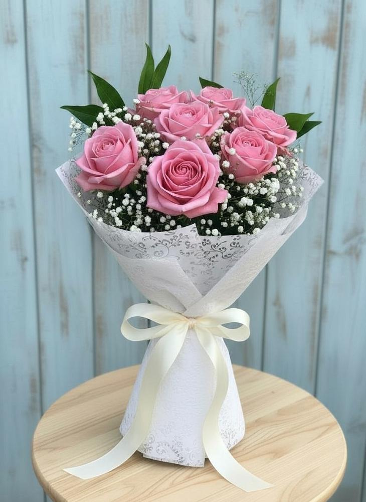 Букет цветов из: Розы в Волхове