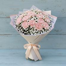 Букет цветов из:  Гвоздики в Волхове