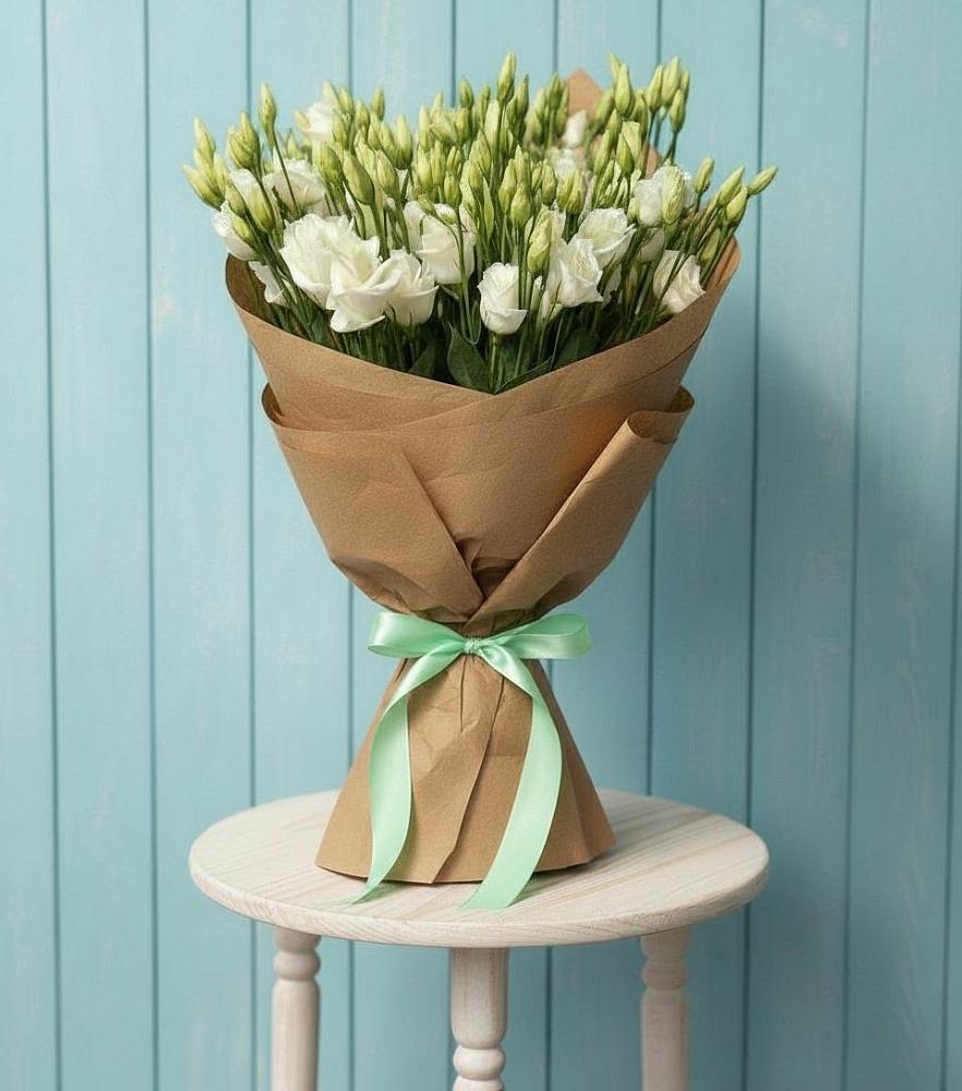 Букет цветов из: Лизиантусы в Волхове