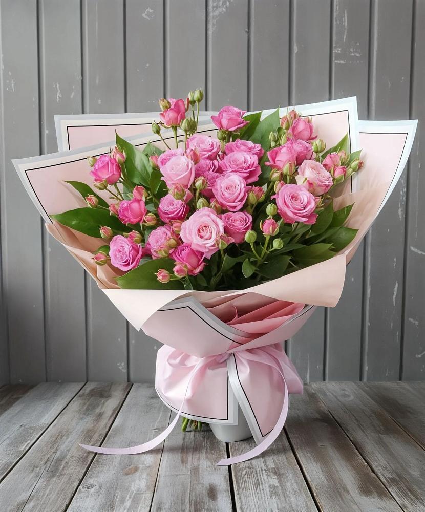 Букет Розовый кустик в Волхове