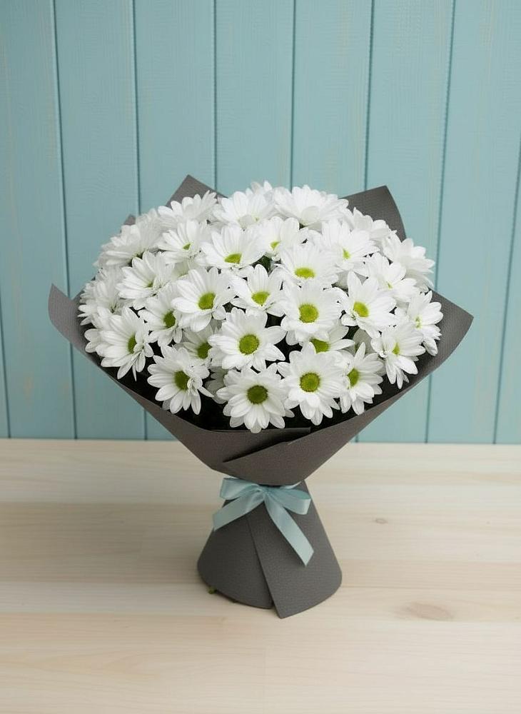 Букет цветов из: Хризантемы в Волхове