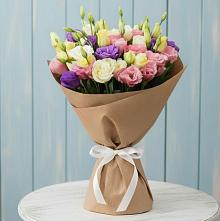 Букет цветов из:  Лизиантусы в Волхове