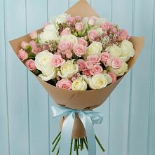 Букет цветов из:  Розы в Волхове